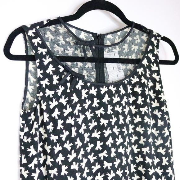 Red Valentino Bow Print Romper Black Neew - size: 40 - Picture 5 of 5